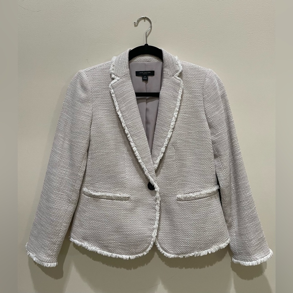 Ann Taylor Gray Blazer BNWT
